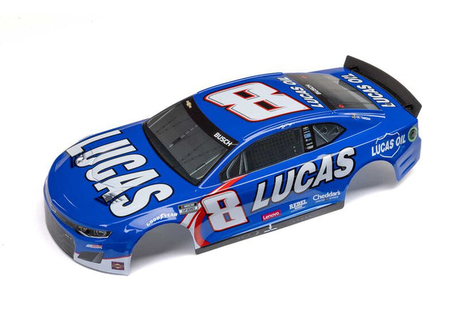 Losi NASCAR Kyle Busch #8 Lucas 2024 Chevy Camaro Pre-Painted Body Part #: LOS1913