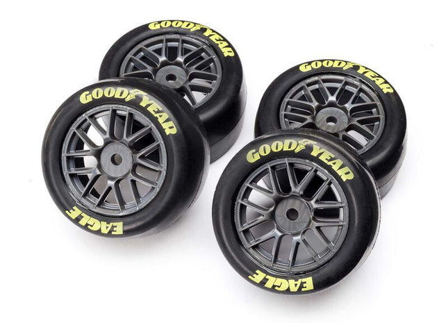 Losi NASCAR® Goodyear Eagle Pre-Mounted Tires (4) – Medium Compound