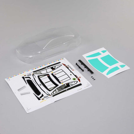 Losi 1/12 NASCAR 2024 Toyota Camry Body (Clear) PART #: LOS-1918