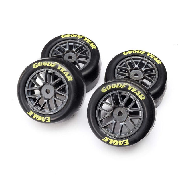 Losi NASCAR Goodyear Eagle Pre-Mounted Tires (4) (Soft)