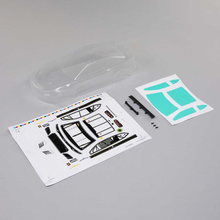 Losi 1/12 NASCAR 2024 Chevy Camaro Body (Clear) PART: LOS-1938
