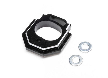 Losi NASCAR Aluminum Adjustable Mesh Motor Mount (Black) LOS-1949