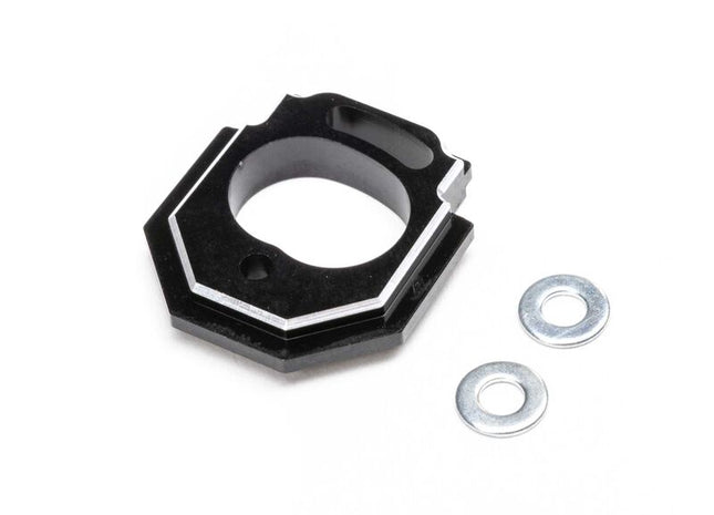 Losi NASCAR Aluminum Adjustable Mesh Motor Mount (Black) LOS-1949