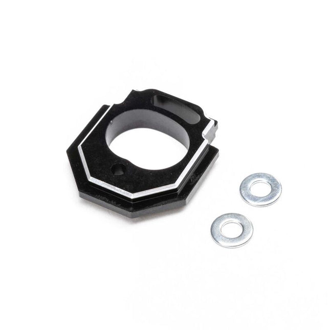 Losi NASCAR Aluminum Adjustable Mesh Motor Mount (Black) LOS-1949