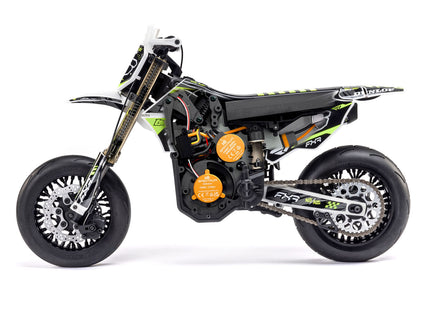 Losi 1/4 Promoto-SM FXR Supermoto Motorcycle RTR w/2.4GHz Radio (Battery and Charger Included), White