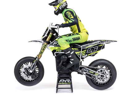 Losi 1/4 Promoto-SM FXR Supermoto Motorcycle RTR w/2.4GHz Radio (Battery and Charger Included), White