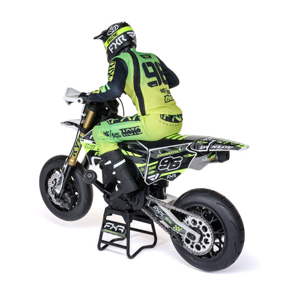 Losi 1/4 Promoto-SM FXR Supermoto Motorcycle RTR w/2.4GHz Radio (Battery and Charger Included), White