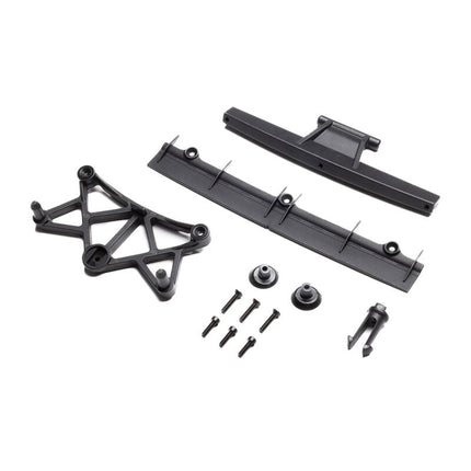 Losi Asphalt Late Model Grom Clipless Body Mount & Spoiler Set (LOS-3781)