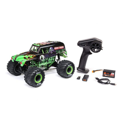 Losi 1/18 Mini LMT 4X4 Brushed RTR Monster Truck (Grave Digger OR Son-Uva Digger) w/SLT2 2.4GHz Radio, Battery & Charger