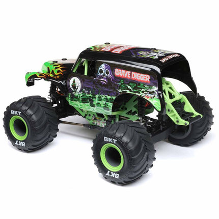 Losi 1/18 Mini LMT 4X4 Brushed RTR Monster Truck (Grave Digger OR Son-Uva Digger) w/SLT2 2.4GHz Radio, Battery & Charger