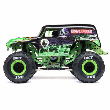 Losi 1/18 Mini LMT 4X4 Brushed RTR Monster Truck (Grave Digger OR Son-Uva Digger) w/SLT2 2.4GHz Radio, Battery & Charger