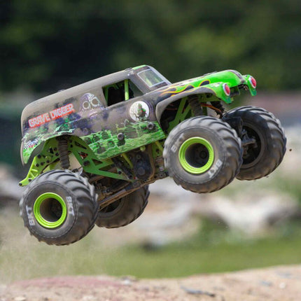 Losi 1/18 Mini LMT 4X4 Brushed RTR Monster Truck (Grave Digger OR Son-Uva Digger) w/SLT2 2.4GHz Radio, Battery & Charger
