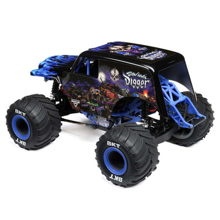 Losi 1/18 Mini LMT 4X4 Brushed RTR Monster Truck (Grave Digger OR Son-Uva Digger) w/SLT2 2.4GHz Radio, Battery & Charger