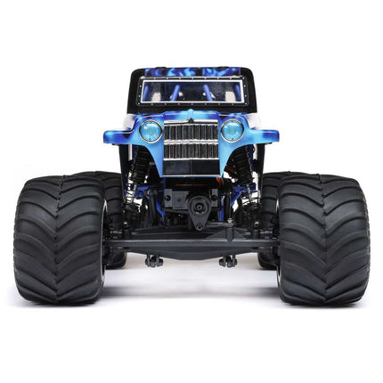 Losi 1/18 Mini LMT 4X4 Brushed RTR Monster Truck (Grave Digger OR Son-Uva Digger) w/SLT2 2.4GHz Radio, Battery & Charger
