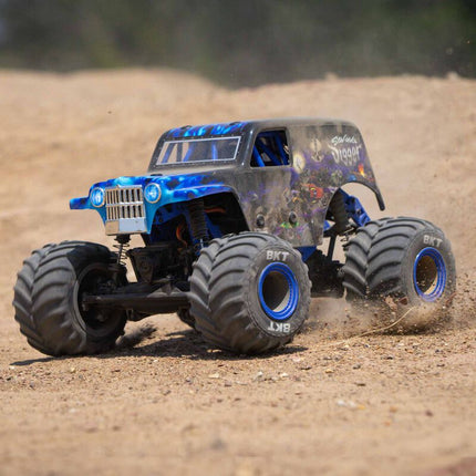 Losi 1/18 Mini LMT 4X4 Brushed RTR Monster Truck (Grave Digger OR Son-Uva Digger) w/SLT2 2.4GHz Radio, Battery & Charger