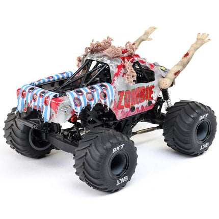 Losi 1/18 Mini LMT 4X4 Brushed RTR Monster Truck (Zombie) w/ SLT2 Radio, Battery & Charger – LOS01026T4