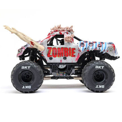 Losi 1/18 Mini LMT 4X4 Brushed RTR Monster Truck (Zombie) w/ SLT2 Radio, Battery & Charger – LOS01026T4