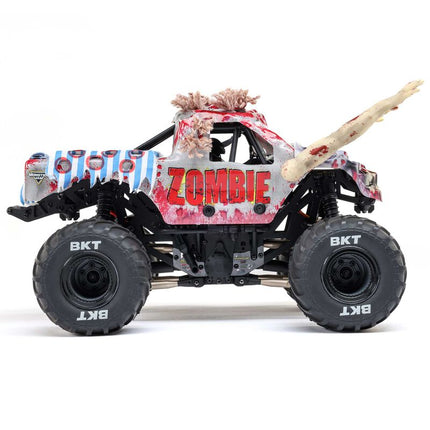 Losi 1/18 Mini LMT 4X4 Brushed RTR Monster Truck (Zombie) w/ SLT2 Radio, Battery & Charger – LOS01026T4
