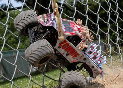 Losi 1/18 Mini LMT 4X4 Brushed RTR Monster Truck (Zombie) w/ SLT2 Radio, Battery & Charger – LOS01026T4