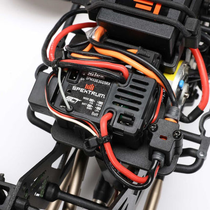 Losi 1/18 Mini LMT 4X4 Brushed RTR Monster Truck (Zombie) w/ SLT2 Radio, Battery & Charger – LOS01026T4