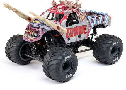 Losi 1/18 Mini LMT 4X4 Brushed RTR Monster Truck (Zombie) w/ SLT2 Radio, Battery & Charger – LOS01026T4