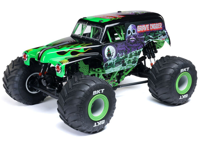 Losi LMT 2.0 Grave Digger® / Son-uva Digger® Solid Axle 4x4 RTR Brushless Monster Truck w/DX3 Smart DSMR Radio Part Number: LOS04028