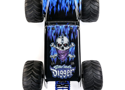 Losi LMT 2.0 Grave Digger® / Son-uva Digger® Solid Axle 4x4 RTR Brushless Monster Truck w/DX3 Smart DSMR Radio Part Number: LOS04028