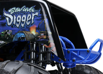 Losi LMT 2.0 Grave Digger® / Son-uva Digger® Solid Axle 4x4 RTR Brushless Monster Truck w/DX3 Smart DSMR Radio Part Number: LOS04028