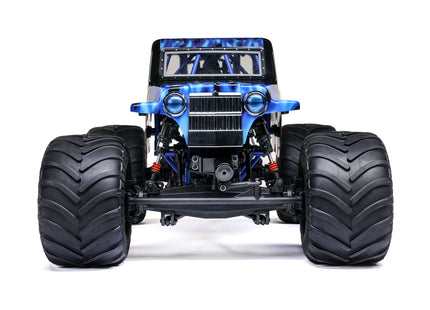 Losi LMT 2.0 Grave Digger® / Son-uva Digger® Solid Axle 4x4 RTR Brushless Monster Truck w/DX3 Smart DSMR Radio Part Number: LOS04028