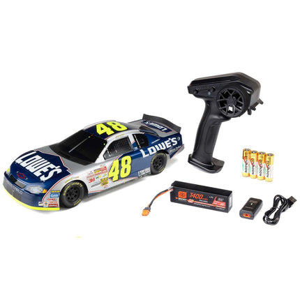 Losi 1/12 NASCAR Jimmie Johnson No. 48 Lowe’s Chevrolet Monte Carlo 2S AWD RTR (LOS1120248)