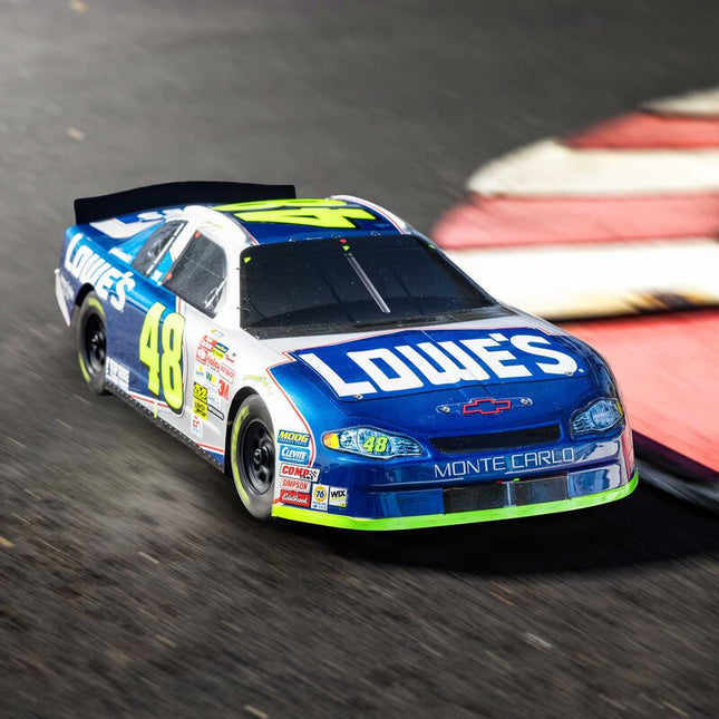 Losi 1/12 NASCAR Jimmie Johnson No. 48 Lowe’s Chevrolet Monte Carlo 2S AWD RTR (LOS1120248)