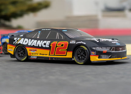 Losi NASCAR #12 - Ryan Blaney Advance Auto 2025 Ford Mustang Part #: LOS1122512