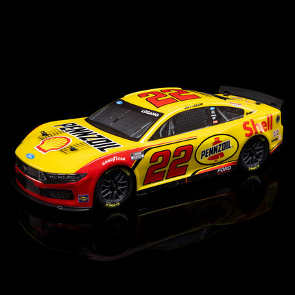 Losi NASCAR #22 Ford Mustang 1/12 2S AWD RTR On-Road Car (Joey Logano) – w/Radio, Battery & Charger - LOS1122522