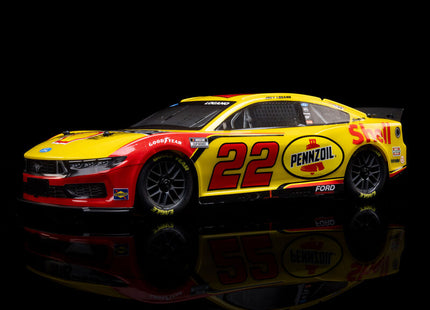 Losi NASCAR #22 Ford Mustang 1/12 2S AWD RTR On-Road Car (Joey Logano) – w/Radio, Battery & Charger