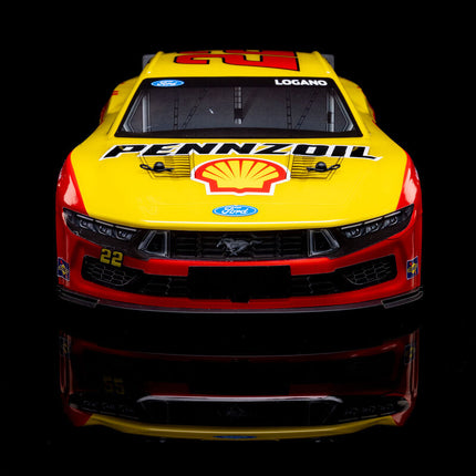 Losi NASCAR #22 Ford Mustang 1/12 2S AWD RTR On-Road Car (Joey Logano) – w/Radio, Battery & Charger - LOS1122522