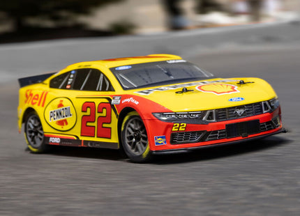 Losi NASCAR #22 Ford Mustang 1/12 2S AWD RTR On-Road Car (Joey Logano) – w/Radio, Battery & Charger