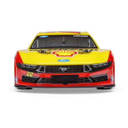 Losi NASCAR #22 Ford Mustang 1/12 2S AWD RTR On-Road Car (Joey Logano) – w/Radio, Battery & Charger - LOS1122522