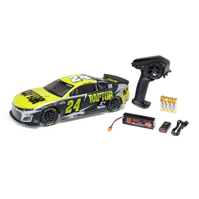 Losi NASCAR #24 Chevrolet Camaro ZL1 1/12 2S AWD RTR On-Road Car (William Byron) – Part #: LOS1122524