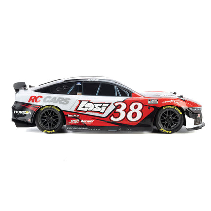 Losi NASCAR #38 Ford Mustang 1/12 2S AWD RTR On-Road Car (Zane Smith) w/2.4GHz Radio, Battery & Charger (LOS1122638)