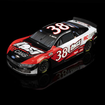 Losi NASCAR #38 Ford Mustang 1/12 2S AWD RTR On-Road Car (Zane Smith) w/2.4GHz Radio, Battery & Charger (LOS1122638)