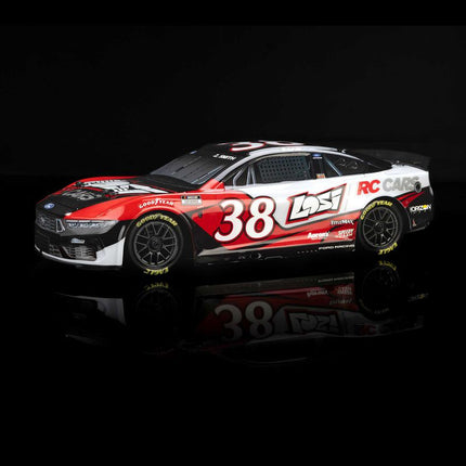 Losi NASCAR #38 Ford Mustang 1/12 2S AWD RTR On-Road Car (Zane Smith) w/2.4GHz Radio, Battery & Charger (LOS1122638)
