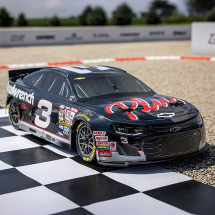 Losi LOS1122503 1/12 NASCAR RC Race Car – Dale Earnhardt #3 Chevy Camaro ZL1 2S AWD RTR (Battery & Charger Included) LOSF1122503
