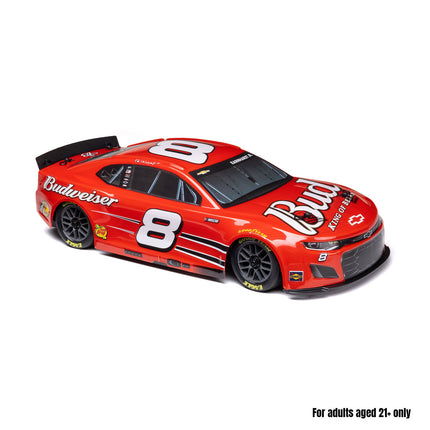 Losi LOS1122508 1/12 NASCAR RC Race Car – Dale Earnhardt Jr. #8 Budweiser Chevy Camaro ZL1 2S AWD RTR (Battery & Charger Included)