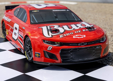 Losi LOS1122508 1/12 NASCAR RC Race Car – Dale Earnhardt Jr. #8 Budweiser Chevy Camaro ZL1 2S AWD RTR (Battery & Charger Included)