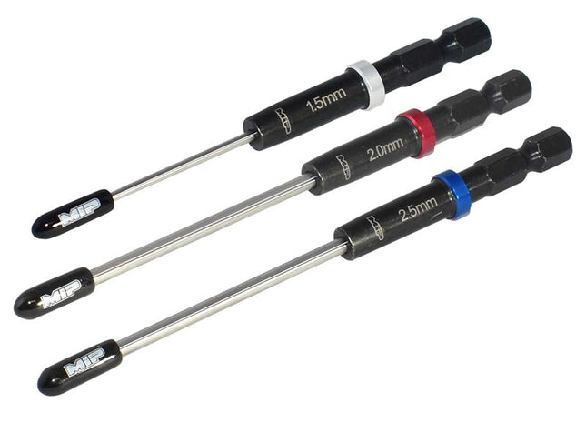 MIP Gen 2 Speed Tip Hex Driver Power Tool Tip Set (Metric) – 1.5mm, 2.0mm, 2.5mm  Part#: MIP9612