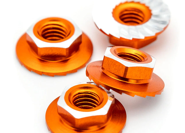 1up Racing 7075 Aluminum Lockdown M4 Wheel Nuts