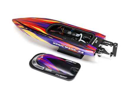 Pro Boat Sonicwake 24" Self-Righting RTR Deep-V Brushless Boat (Red or Blue)  Part# PRB-1992