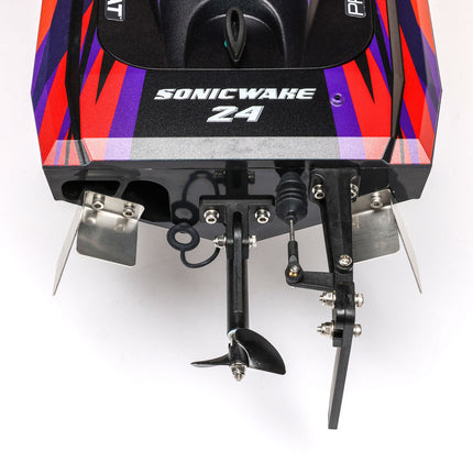 Pro Boat Sonicwake 24" Self-Righting RTR Deep-V Brushless Boat (Red or Blue)  Part# PRB-1992