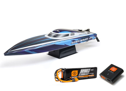 Pro Boat Sonicwake 24" Self-Righting RTR Deep-V Brushless Boat (Red or Blue)  Part# PRB-1992