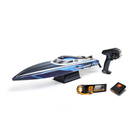 Pro Boat Sonicwake 24" Self-Righting RTR Deep-V Brushless Boat (Red or Blue)  Part# PRB-1992